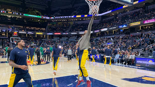 Indiana Pacers forward James Johnson